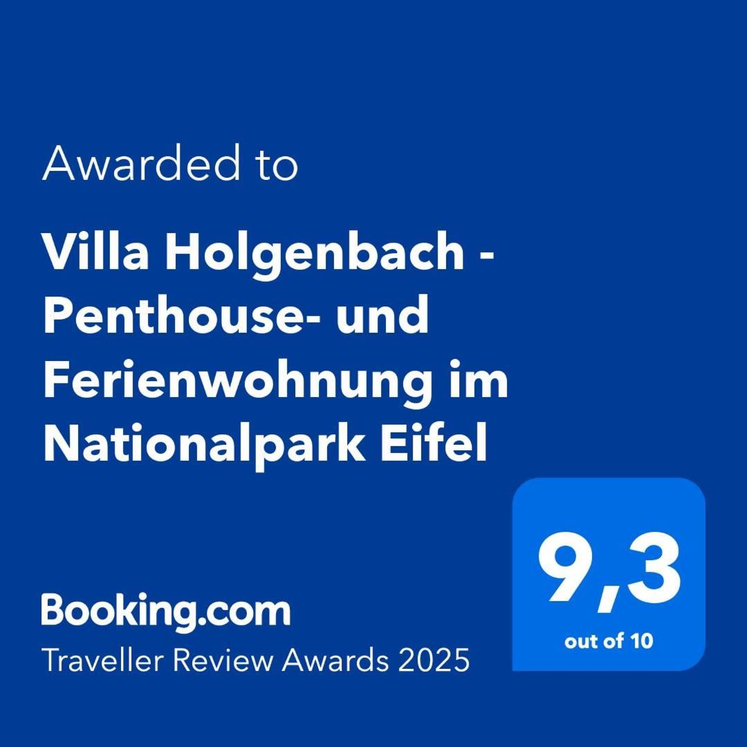 Villa Holgenbach - Penthouse- Und Ferienwohnung Im Nationalpark Eifel Schleiden Εξωτερικό φωτογραφία